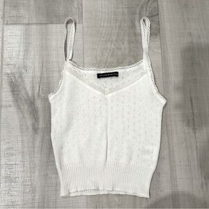 Brandy Melville Eyelet Tank Top